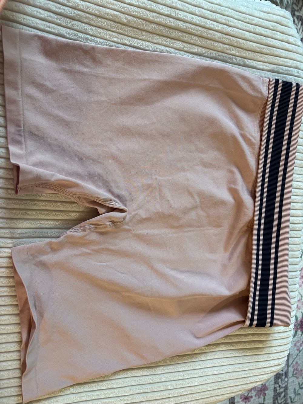 Pink by Victoria Secret fold over bike shorts XL NWOT